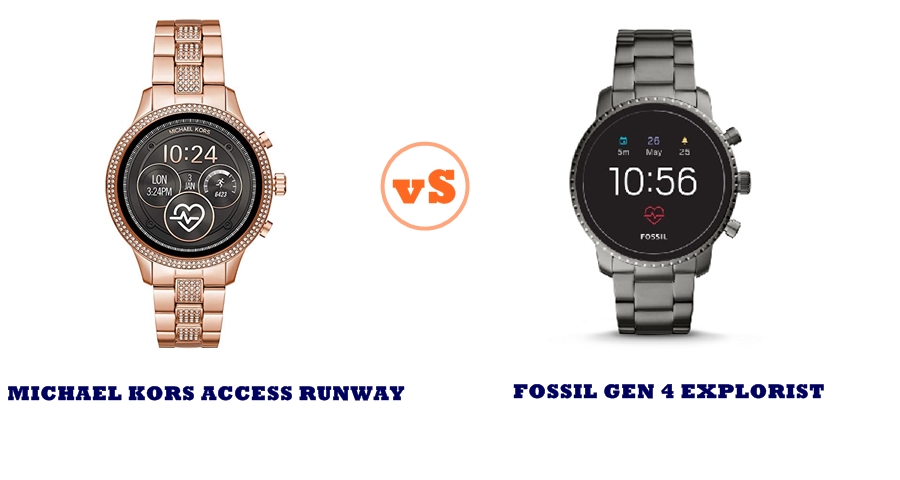 michael kors or fossil smartwatch