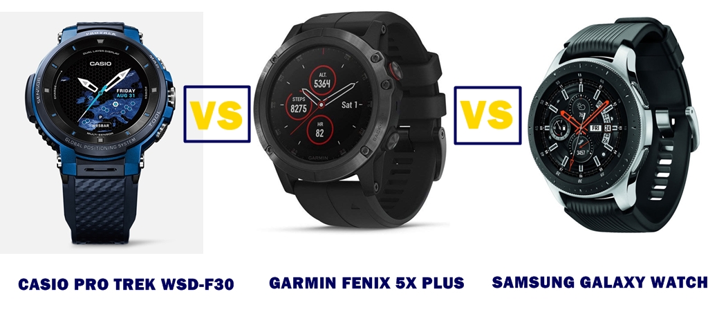 garmin fenix 5s vs galaxy watch