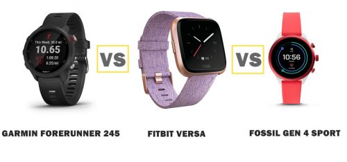 fossil smartwatch vs fitbit versa 2