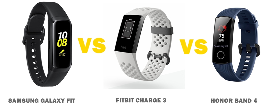 Compare Samsung Galaxy Fit vs Fitbit 