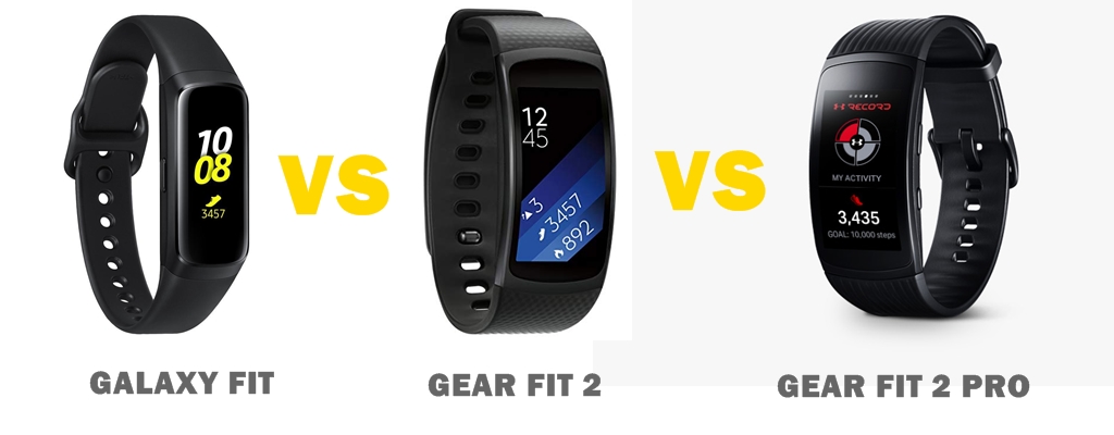 Compare Samsung Galaxy Fit vs Gear Fit 