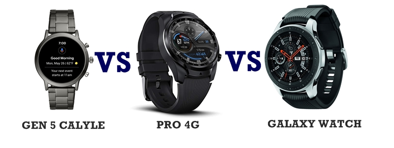 ticwatch pro vs galaxy watch 3