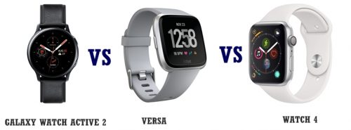 galaxy watch active vs fitbit versa lite