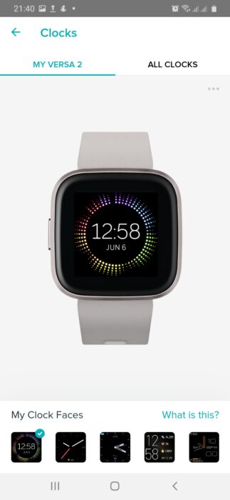 How to Change Fitbit Versa 2 Watch Face