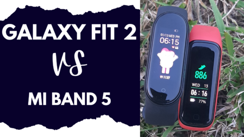 Galaxy Fit 2 vs Mi Band 5
