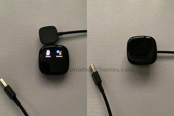 how to charge Fitbit Versa 3