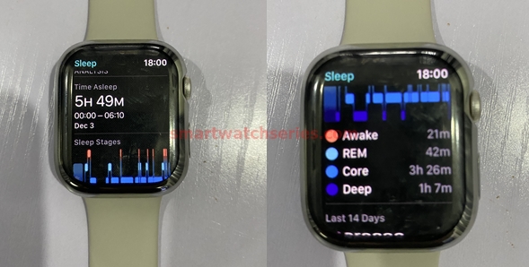 WatchOS 9 - Tracking sleep stages