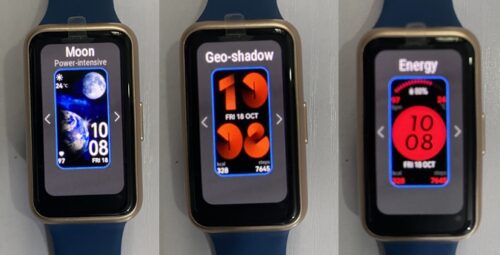 How to change Huawei Band 7 watch face